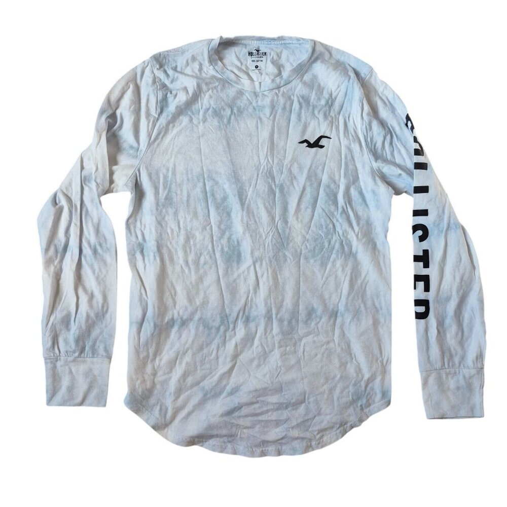 Hollister‎ Co. Mens Tie Dye Size M 100% Cotton Long Sleeve Casual Normcore